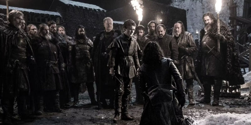 Jon Betrayed And Stabbed By The Nights Watch in Game of Thrones