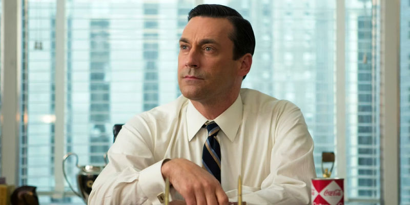Jon Hamm as Don Draper in Mad Men