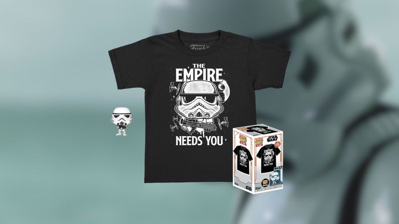 Unleash Your Inner Jedi: Stormtrooper Pocket Pop! & Tee Set at 50% Off
