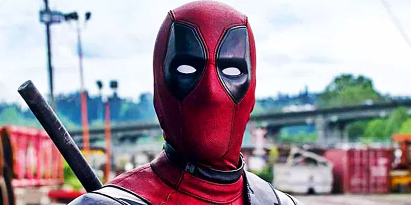 Wade Wilson breaking the fourth wall in Deadpool