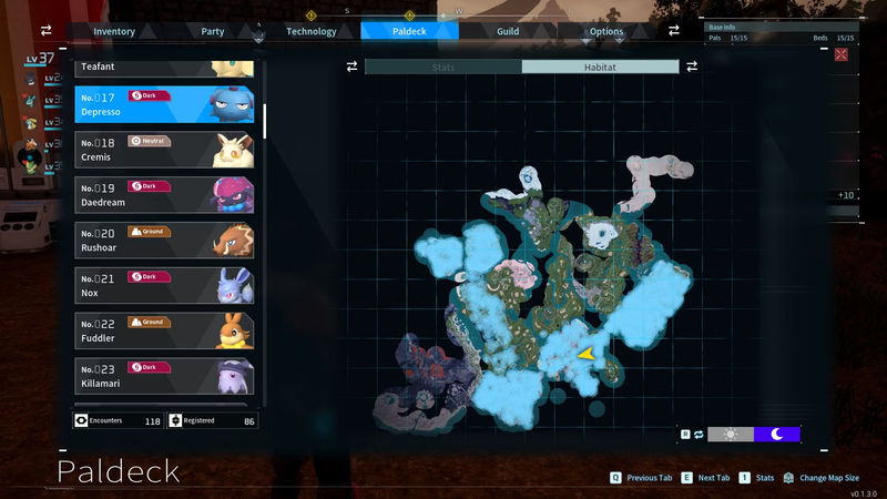 Palworld_Depresso_Paldeck_Habitat