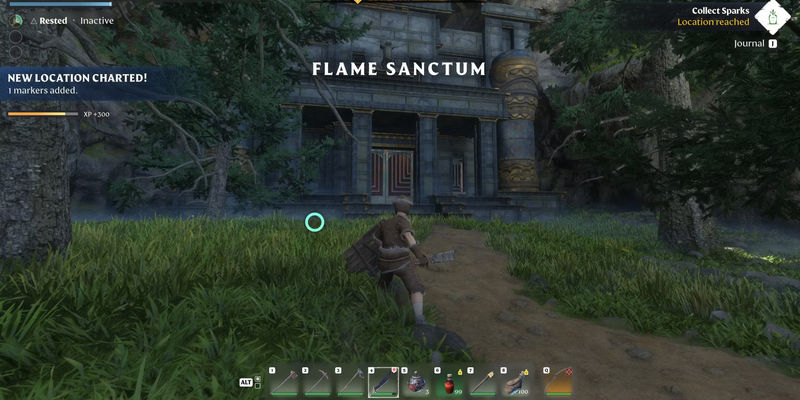 enshrouded flame shrine