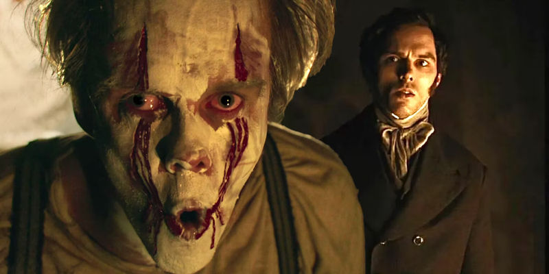 Bill Skårsgard in IT Chapter Two and Nicholas Hoult in Nosferatu