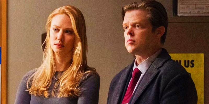 Karen Page and Foggy Nelson working in Daredevil series