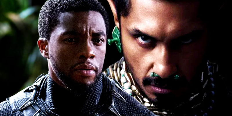 T'Challa Black Panther and Namor in Wakanda Forever