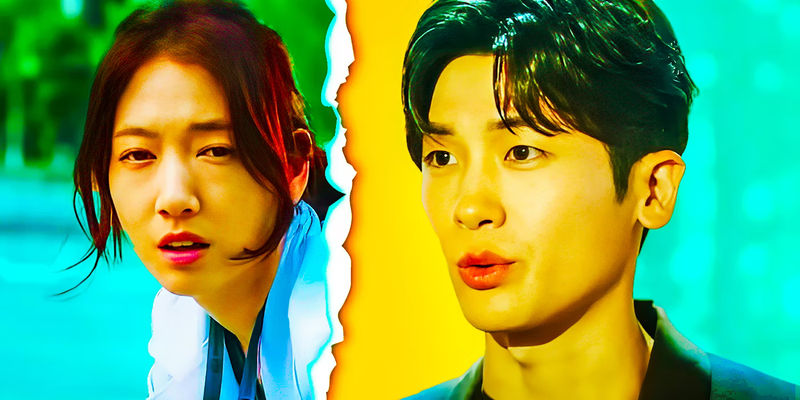 A custom image featuring Park Shin-hye and Park Hyung-sik in Doctor Slump