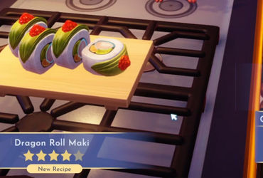 The Energetic Dragon Roll Maki: A Culinary Delight in Disney Dreamlight Valley