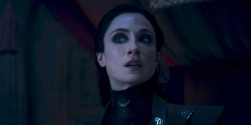 Lanfear looking nervous in The Wheel of Time season 2 episode 8