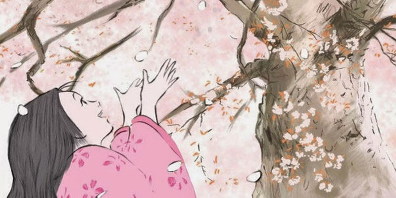 The princess in The Tale of Princess Kaguya