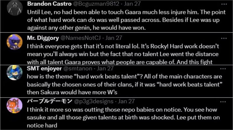 Fans debate on the 'Hard work beats talent' notion (image via Sportskeeda)