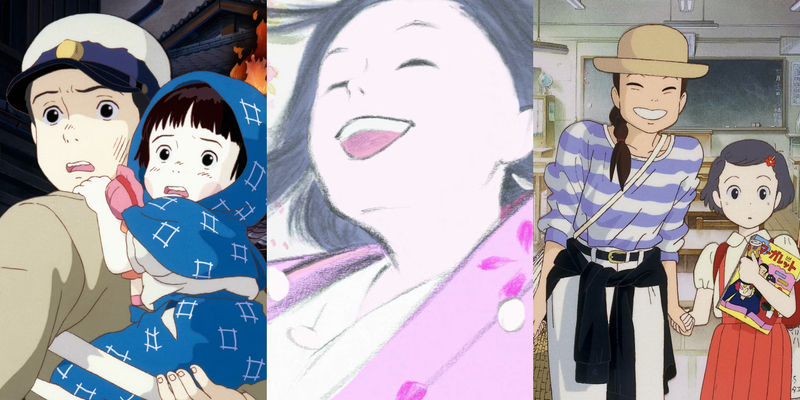 Grave of the Fireflies, The Tale of the Princess Kaguya, and Only Yesterday