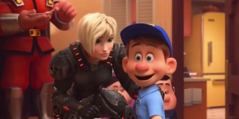 Felix grins in Ralph Breaks the Internet