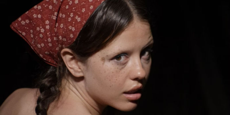 Maxine looking over her shoulder in X