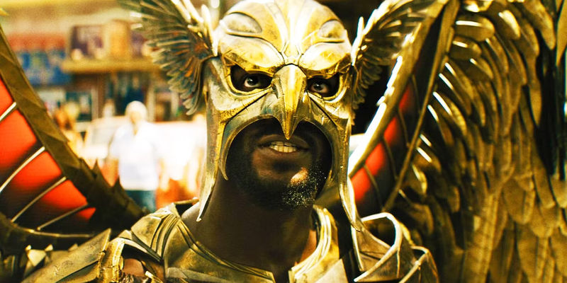 Aldis Hodge as Hawkman in the DCEU