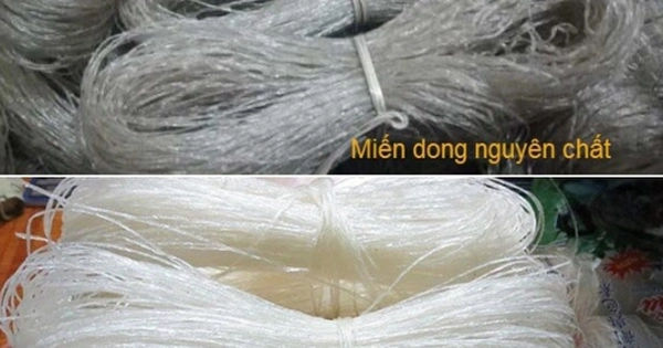 Miến tẩy trắng: Nguy cơ ẩn sau dấu hiệu không nên bỏ qua