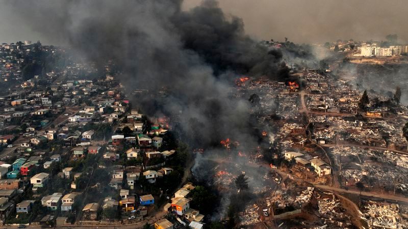 Unprecedented Wildfires Ravage Chile: A Nation in Crisis