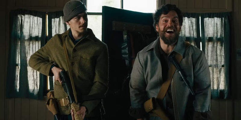 Henry Cavill laughs in The Ministry of Ungentlemanly Warfare