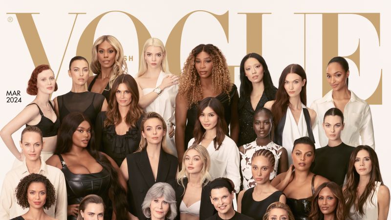 A Celebration of Women: Edward Enninful's Final Issue of British Vogue