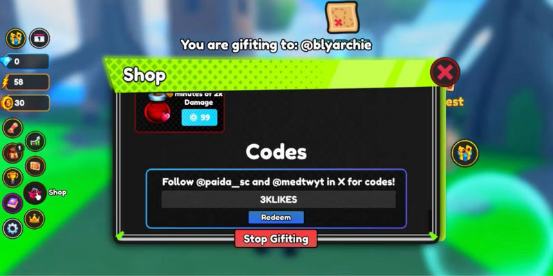 Anime Fantasy Simulator: the Shop tab