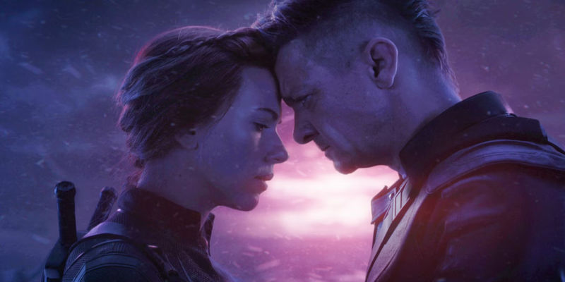 Avengers Endgame Black Widow Hawkeye Scarlett Johansonn Jeremy Renner