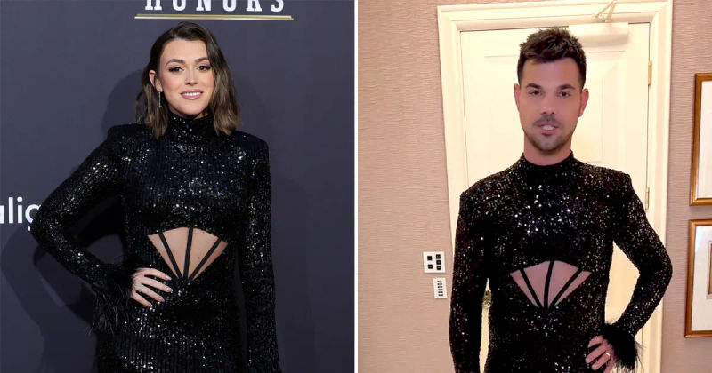The Fabulous Fashion Fiasco: Taylor Lautner and Tay Lautner Swap Styles in a Hilarious TikTok Trend