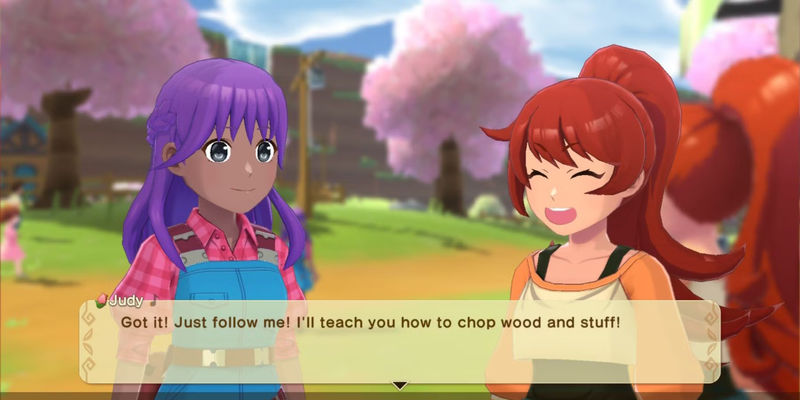 Harvest Moon The Winds of Anthos Judy