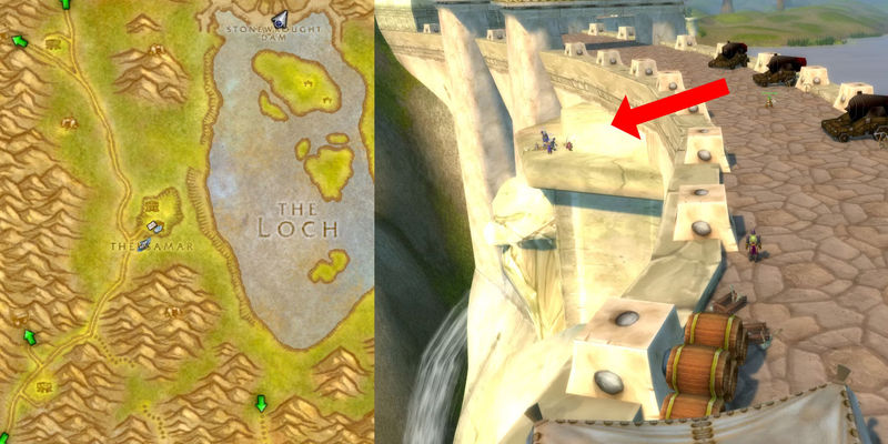 WoW Season of Discovery Cozy Sleeping Bag Guide Loch Modan Stonewrought Dam Ledge Telescope