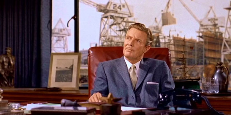 Gavin behind his desk in Vertigo