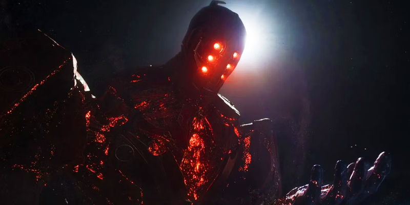 Celestial Arishem judging Earth in Eternals