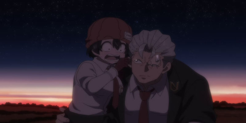 Fuuko and Andy in episode 18