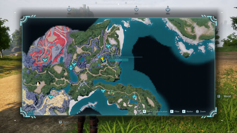 Chillet boss location in Palworld