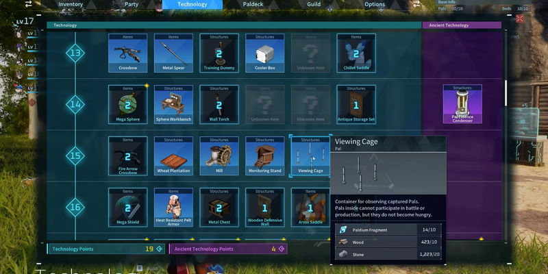 Viewing Cage in Palworld