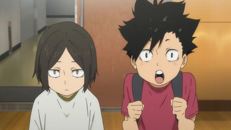 Kenma Kozume and Tetsurou Kuroo as seen in the Haikyuu!! movie (Image via Production I.G)