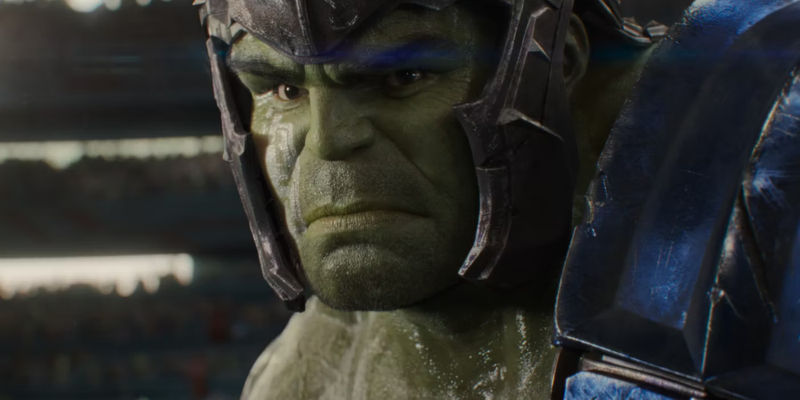 Mark Ruffalo as Gladiator Hulk in Thor: Ragnarok 