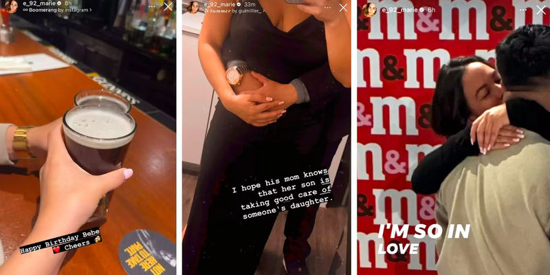 Liz In 90 Day Fiance with boyfriend Jayson on his birthday