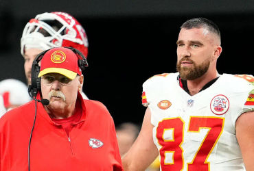 Travis Kelce's Passionate Sideline Exchange with Coach Andy Reid
