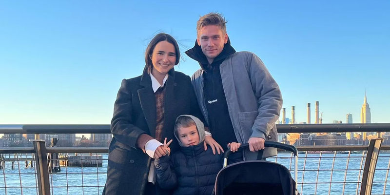 Olga Koshimbetova and Steven Frend Instagram Post