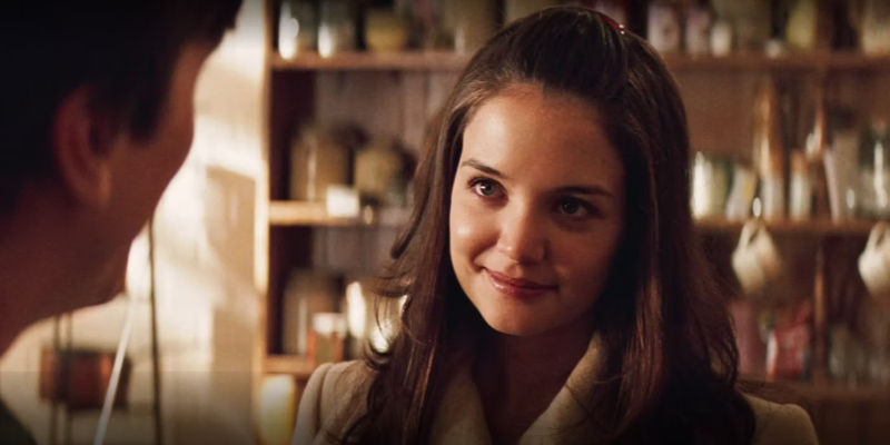 Rachel Dawes sees Bruce for the first time in years in Batman Begins