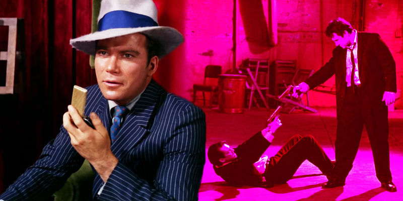 William Shatner in A Piece of the Action and Steve Buscemi and Harvey Keitel in Quentin Tarantino's Reservoir Dogs