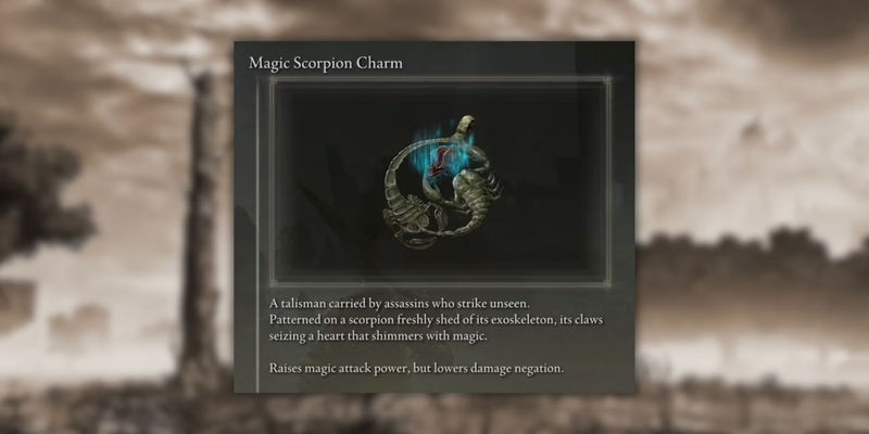 Magic Scorpion Charm in Elden Ring