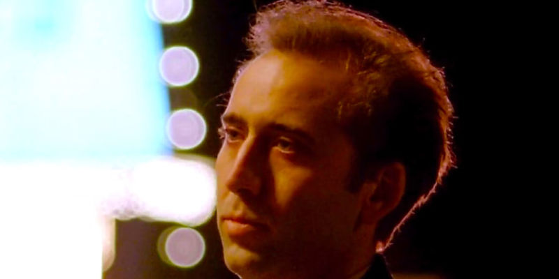 Ben (Nicolas Cage) looking serious in Leaving Las Vegas