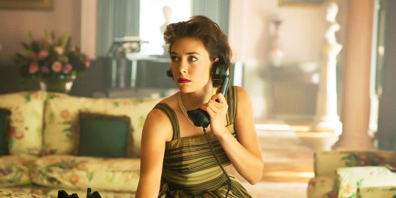 Vanessa Kirby as Princess Margaret in The Crown