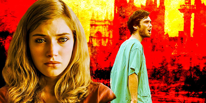Cillian Murphy from 28 Days Later and Imogen Poots from 28 Weeks Later