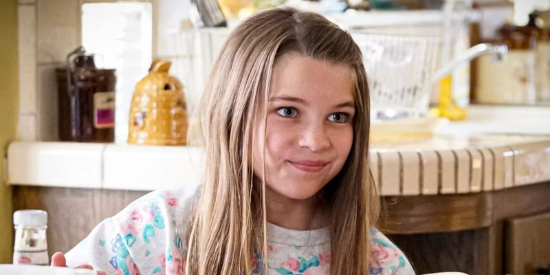Missy from Young Sheldon smirking.