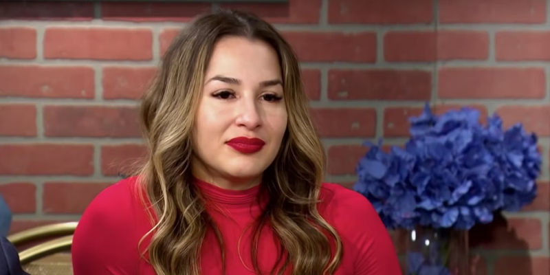 Myrla looking intently in Married At First Sight.