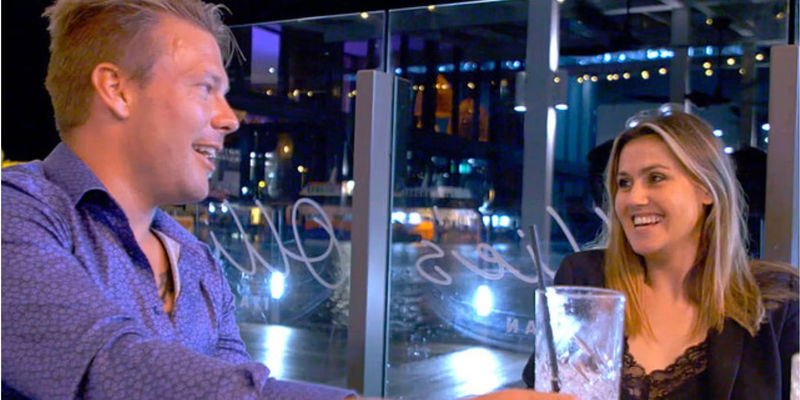 Joao Franco & Chef Tzarina Mace-Ralph enjoy a dinner date