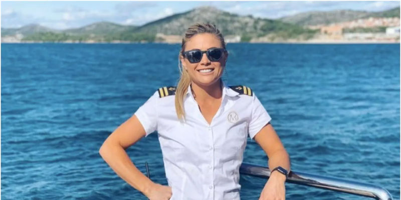 Malia White Below Deck Med Smiling