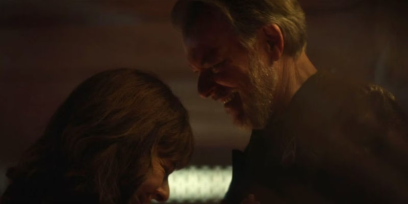 Star Trek Picard Captain Riker Deanna Troi Surrender