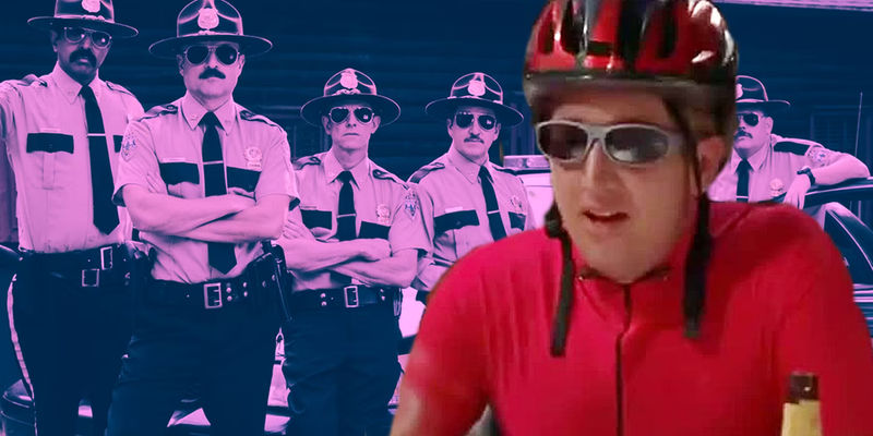 Unraveling the Hilarity Behind the Iconic Biker Scene in Super Troopers