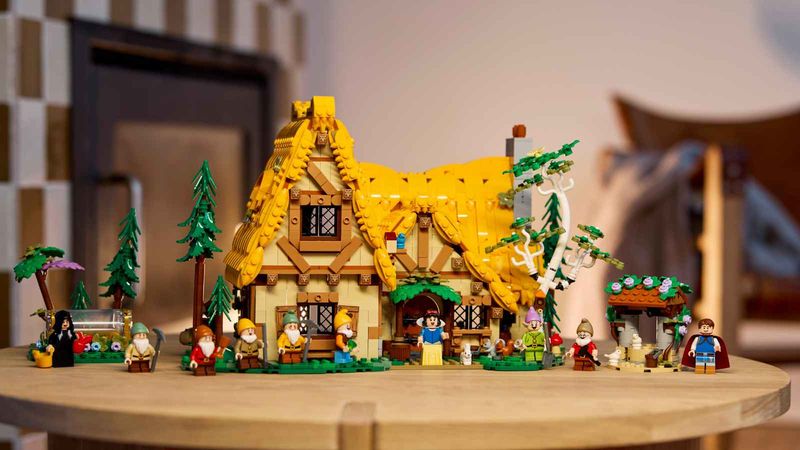 The Enchanting World of LEGO Disney Snow White and the Seven Dwarfs' Cottage